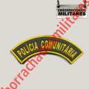 MANICACA POLICIA COMUNITARIA(AMARELO)-Ref 119