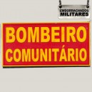 COSTA COLETE BOMBEIRO  COMUNITARIO(VERMELHO-AMARELO)