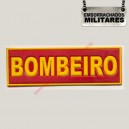 NOME PORTA TRECO BOMBEIRO(VERMELHO-AMARELO)