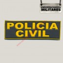 NOME PORTA TRECO POLICIA CIVIL(AMARELO)