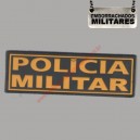 NOME PORTA TRECO POLICIA MILITAR(AMARELA)
