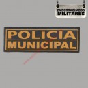 NOME PORTA TRECO POLICIA MUNICIPAL(AMARELO)