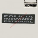 NOME PORTA TRECO POLICIA RODOVIARIA ESTADUAL(DESCOLORIDO)