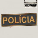 NOME PORTA TRECO POLICIA(AMARELO)