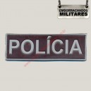 NOME PORTA TRECO POLICIA(MARRON CAFE E CINZA)