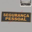 NOME PORTA TRECO SEGURANÇA PESSOAL(AMARELO)