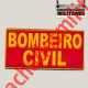COSTA COLETE BOMBOEIRO CIVIL(VERMELHO-AMARELO)
